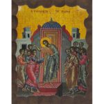 Εικόνα Ξύλινη Ψηλάφηση Του Θωμά 14,5 χ 20