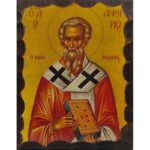 Εικόνα Ξύλινη Άγιος Άνθιμος Νικομηδείας 21 χ 27