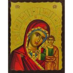 Εικόνα Ξύλινη Παναγία Καζάν 21 χ 27