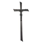 Σταυρός 0,55 Λείος Με Σώμα Μαύρο-Ασημί Αλουμινίου