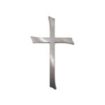 Σταυρός 0,25 Λείος Χωρίς Σώμα Σφυρ. Χρώμιο - Μαύρο Αλουμινίου