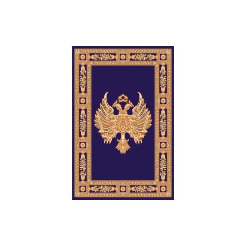 Χαλί Ορθογώνιο Αετός Ανοιχτά Φτερά Μπλέ 200 χ 300